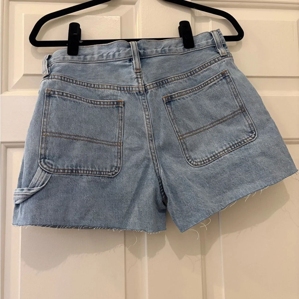 RSQ Light Blue Low-Rise Baggy Carpenter Jeans
